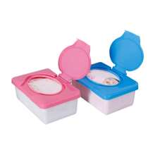 Wet Wipes Box Contains 80 Sheets - Pink - View 4