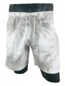 Men Shorts - 淺灰色 - 查看 1