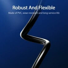 VENTION 6 类非屏蔽电缆 Cat 6 网络跳线 PVC 以太网电缆适用于 PC、笔记本电脑、路由器等 RJ45 设备 - 黑色 - 查看 10