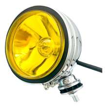 Faro Halógeno Redondo 6 Pulgadas Camioneta 4x4 Jack Man - Amarillo - Ver 1