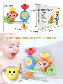 Đồ chơi tắm cho bé khác - màu xanh lá - Xem 4