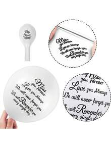 20 Piezas De Globos Para Funerales Y 2 Piezas De Cintas, Adecuados Para Decoración De Funerales - Blanco y Negro - Ver 5