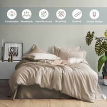 Fundas Nórdicas Liso - Caqui - Ver 3