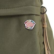 Mental Health Matters Enamel Pin End The Stigma Anxiety Awareness Psychotherapy Brooch Positive Happy Reminder Badge Gift - Pink - View 5