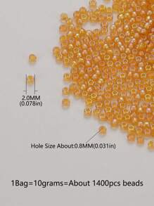 1400入組2mm混色玻璃圓形散珠,適用於手鍊、項鍊和珠寶製作 - 墨綠色 - 查看 3