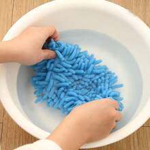 1pair Multifunctional Floor Dust Cleaning Mop Slippers, Slouchy Mop Shoes, Detachable And Washable Mop Head For Floor Cleaning - Multicolor - View 9