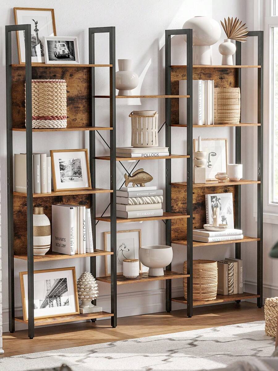 VASAGLE Bookcases - Brown - View 1