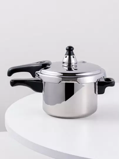 Silver Creative Pressure Cooker Shaped Funny Ceramic New Bone China Mug, Suitable For Adults And Kids Home Drinkware