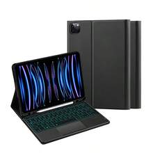 Vỏ bàn phím TrackPad có đèn nền tiếng Tây Ban Nha tương thích với Ipad Pro 11 inch 1, 2, 3, 4 2018-2022 tương thích với Ipad Air 5, máy tính bảng thế hệ thứ 4, bàn phím Magic Smart TouchPad - bố cục tiếng Tây Ban Nha - Xem 4