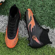 1 Pair 2023 New Style Autumn Sports Adult Soccer Shoes, Men's And Women's Falcon Anti-slip Breathable Training And Match Football Shoes