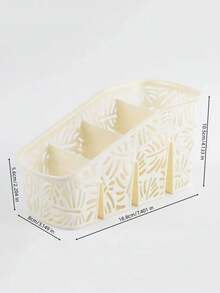 1 Miếng Phong cách Đơn giản Phòng tắm Hình-Cầu thang Giỏ lưu trữ Đối với Kitchen Utensil Phân loại Lưu trữ - trắng - Xem 6