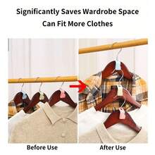 10pcs Clothes Hangers Hook, Blue - Blue - View 3