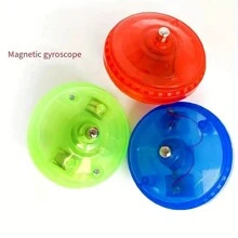 1入組發光發亮魔術波浪追踪陀螺儀飛輪 - 藍色 - 查看 6