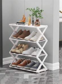 2PCS  Mueble para Zapatos, Organizador Zapatos con Estilo y Funcionalidad, Zapateras de Plástico, Solución de Organizacion y Hogar, Zapatero Organizador Multifuncional, Zapateros para Todo Tipo de Calzado, Caja Organizadora y Muebles Prácticos para el Mejor Orden en tu Hogar - Multicolor - Ver 5