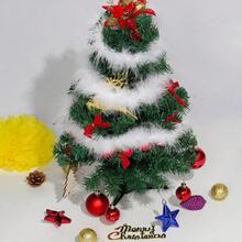 1pc Feather Boa For Crafts Wedding Party Halloween Costume Christmas Tree Decoration - White - View 6
