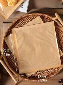 20入組/包羊角麵包,菠蘿包和吐司包裝袋,半透明甜甜圈和羊角麵包包,特別烘烤包裹包-隨機色 - 彩色 - 查看 5