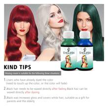 (紫羅蘭色)5d染髮劑,超藍色,半永久染髮劑,採用純素配方,含有透明質酸以保濕、植物蛋白質以恢復活力,以及鍵結增強技術,1入3.38盎司裝 - 紫羅蘭色 - 查看 4