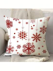 1pc Scenery Polyester Printed Pillowcase - Multicolor - View 1