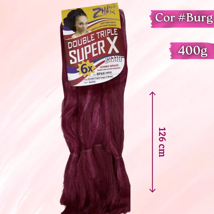 Synthetic Extensions - Pink Brown - View 1