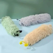 互动猫爱好者和猫妈妈爱踢人玩具让您的猫爱好者和猫妈妈爱人在室内享受娱乐，使用这款 1 件毛绒玩具（随机颜色）！ - 彩色 - 查看 5