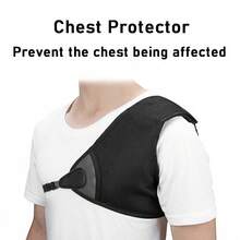 1pc Black Chest Protector - Black - View 4