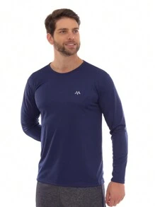 Men T-Shirts - 藏蓝色 - 查看 5