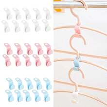 10pcs Clothes Hangers Hook, Blue - Blue - View 1
