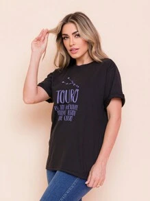 Women T-Shirts - màu đen - Xem 3