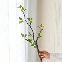 1根長的人造樹枝,用於家居裝飾插花 - 綠色 - 查看 9