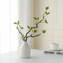 1根長的人造樹枝,用於家居裝飾插花 - 綠色 - 查看 4