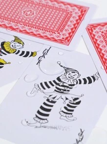 2 张/套 25 毫米塑料扑克牌，PVC 材质，5.7*8.7 英寸塑料盒包装，家庭娱乐游戏，小文字，可水洗，防水，100% 塑料，酒吧游戏道具，创意游戏，派对游戏，情侣游戏，搞笑游戏，饮酒游戏，家庭游戏，新年游戏，情人节礼物，婚礼游戏，新年礼物 - 白色 - 查看 10