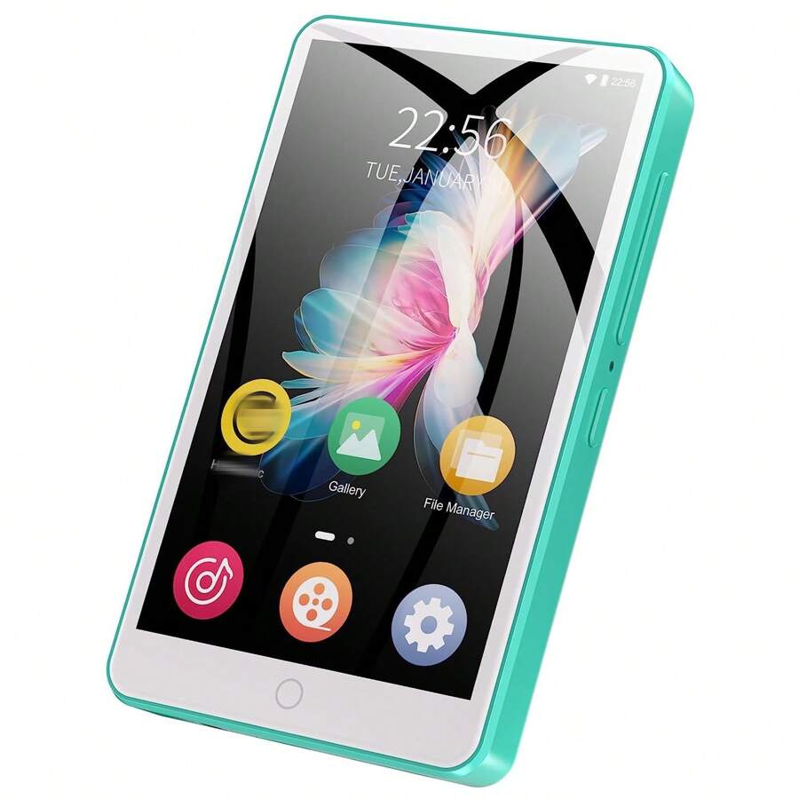 Reproductor de música Mp3 Mp4 con Wifi Pantalla táctil completa de 3,5 "(Verde) - verde menta - Ver 1