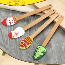 1入組聖誕主題矽膠刮刀 - 白色 - 查看 5