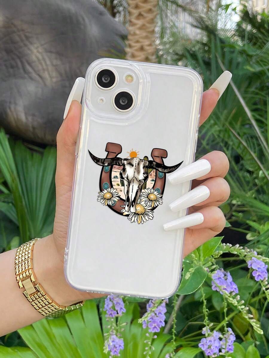 1 Miếng Đầy màu sắc Phong cách phương Tây In Ốp lưng & bao da điện thoại Tương thích với iPhone - Nhiều màu - Xem 1