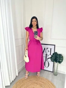 Women Dresses - 紫羅蘭色 - 查看 4