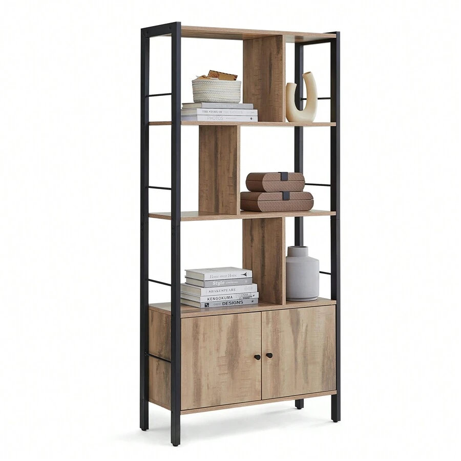 VASAGLE Bookcases - Camel - View 1