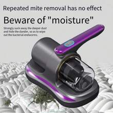 家用手持式充電式吸塵器,專為床上,無線,高吸力除蟎