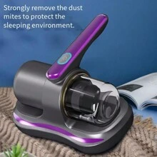 家用手持式充電式吸塵器,專為床上,無線,高吸力除蟎