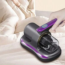家用手持式充電式吸塵器,專為床上,無線,高吸力除蟎