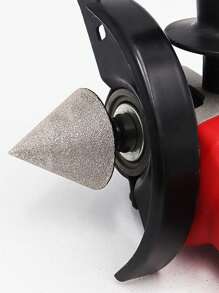 1件真空钎焊水钻倒角钻头，M14螺纹，扩孔铣削修整工具，适用于石材、陶瓷、玻璃、花岗岩、大理石 - 黑色 - 查看 4