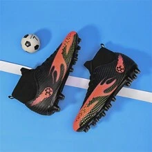 1 Pair 2023 New Style Autumn Sports Adult Soccer Shoes, Men's And Women's Falcon Anti-slip Breathable Training And Match Football Shoes