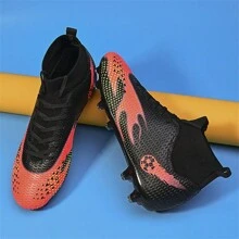 1 Pair 2023 New Style Autumn Sports Adult Soccer Shoes, Men's And Women's Falcon Anti-slip Breathable Training And Match Football Shoes