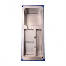 1pc Craft Storage Box, Desk Organizer, Realistic Container Ship Model, Plastic Pen Holder, Creative Business Gift, Thanksgiving & Halloween Decoration, Mobile Phone Holder - Blue - View 3