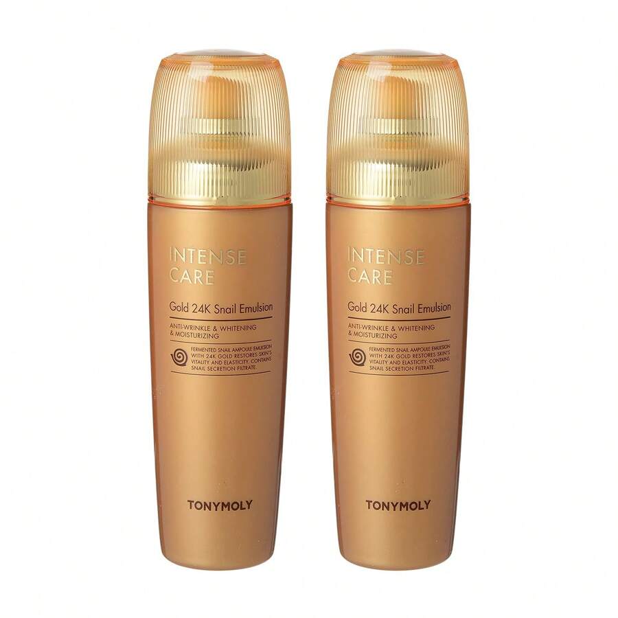 Tonymoly Intense Care Gold 24K Snail Emulsion 1+1 - Gold - View 1