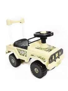 Carro Montable Para Niños Mytoy Compartimento Sonido - Caqui - Ver 5