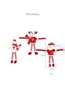 Cartoon Long Leg Doll Curtain Buckle - Red - View 3