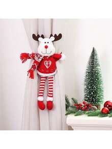 Cartoon Long Leg Doll Curtain Buckle - Red - View 5