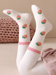 5pairs/set Princess Style Academy Baby Socks Children Students Socks - Multicolor - View 4