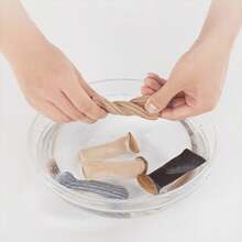 4入組家具腳套,高彈性針織椅子腳地面保護套,雙層厚度家具鞋套,易於移動並減少噪音7x4厘米/2.75x1.57英寸 - 彩色 - 查看 7