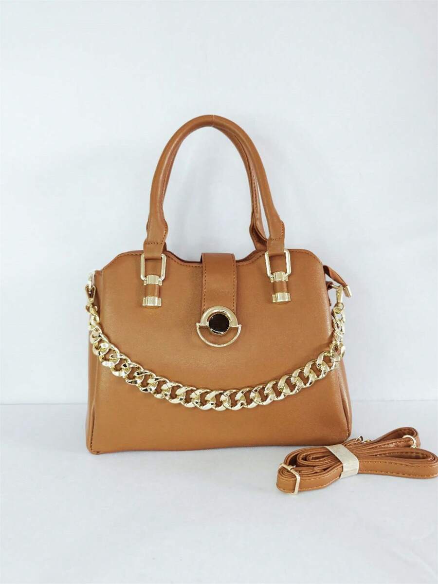 Women Satchels - Brown - View 1